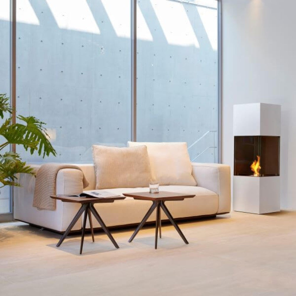 EcoSmart Fire Be – Designer Fireplace - White