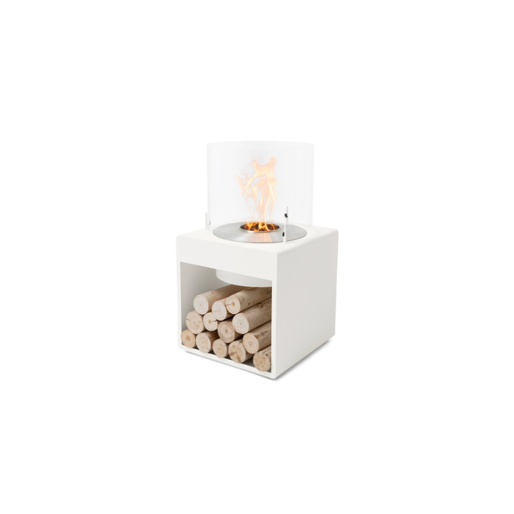 EcoSmart Fire Pop 8L White / Stainless