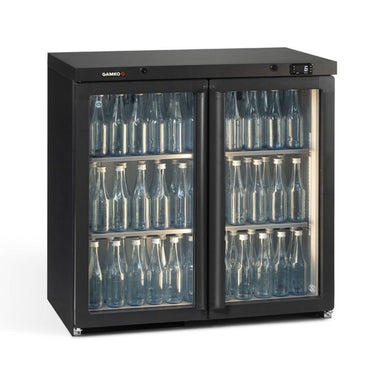 Gamko Double Door Bottle Cooler MG3 Antracite Grey / Glass