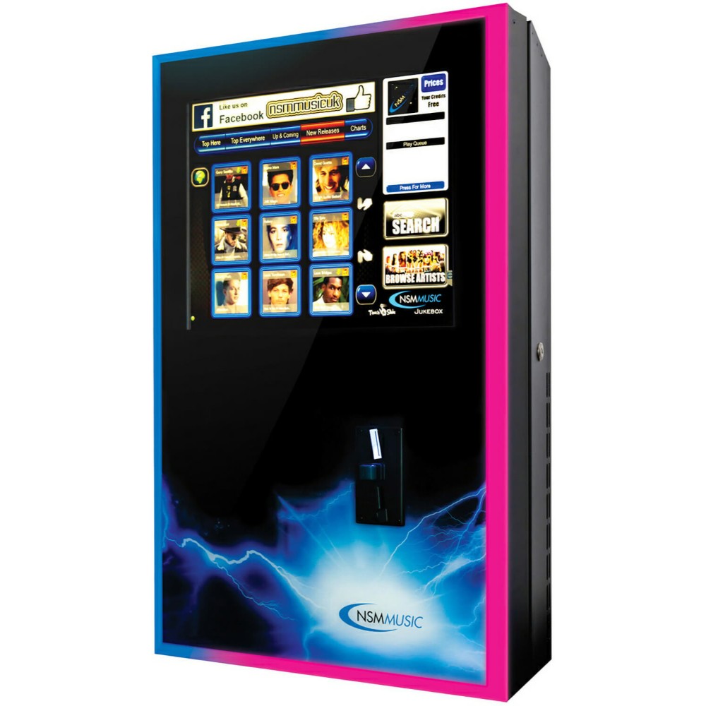 NSM Lightning Digital Jukebox Front Left View