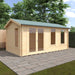 Sherborne 44mm Log Cabin 18x10 Front Side View