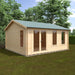 Sherborne 44mm Log Cabin 18x16 Front Side View