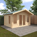 Sutton 44mm Log Cabin 10x14 Front  Side View