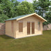 Sutton 44mm Log Cabin 10x16 Front Side View