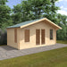 Sutton 44mm Log Cabin 10x18 Front Side View