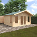 Sutton 44mm Log Cabin 14x16 Front Side View