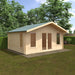 Sutton 44mm Log Cabin 14x18 Front Side View