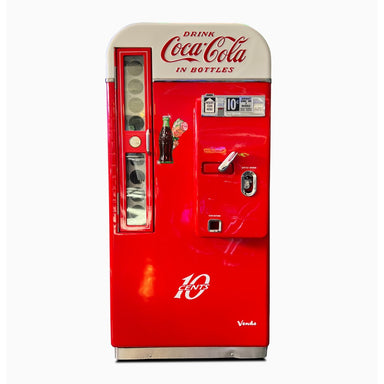 Original Restored 1950's Coca-Cola Fridge - Front View