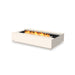 EcoSmart Fire Cosmo 50 Bioethanol Fire Table - Bone / Stainless Steel Burner