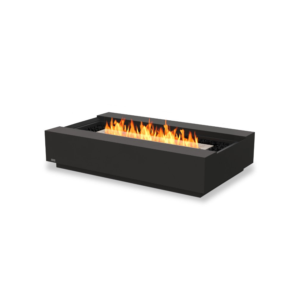EcoSmart Fire Cosmo 50 Bioethanol Fire Table - Graphite / Stainless Steel Burner