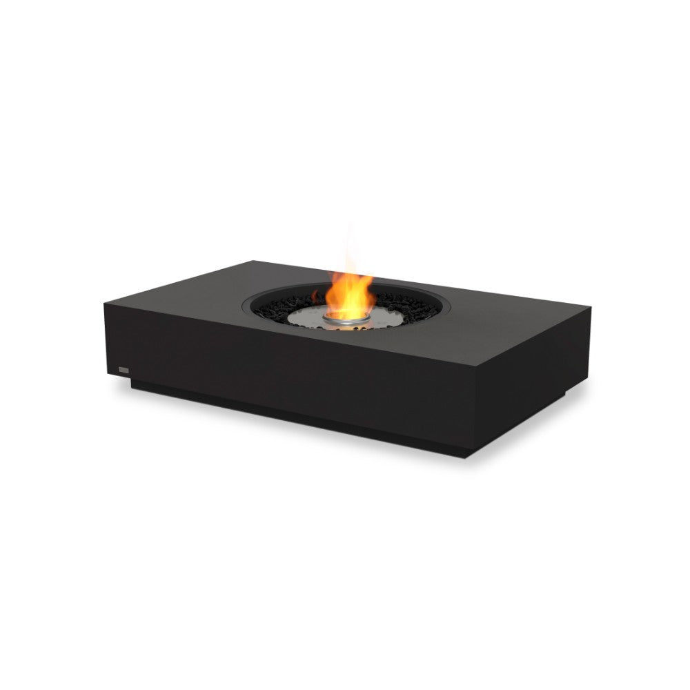 EcoSmart Fire Martini 50 Fire Pit Table - Graphite / Stainless Steel Burner