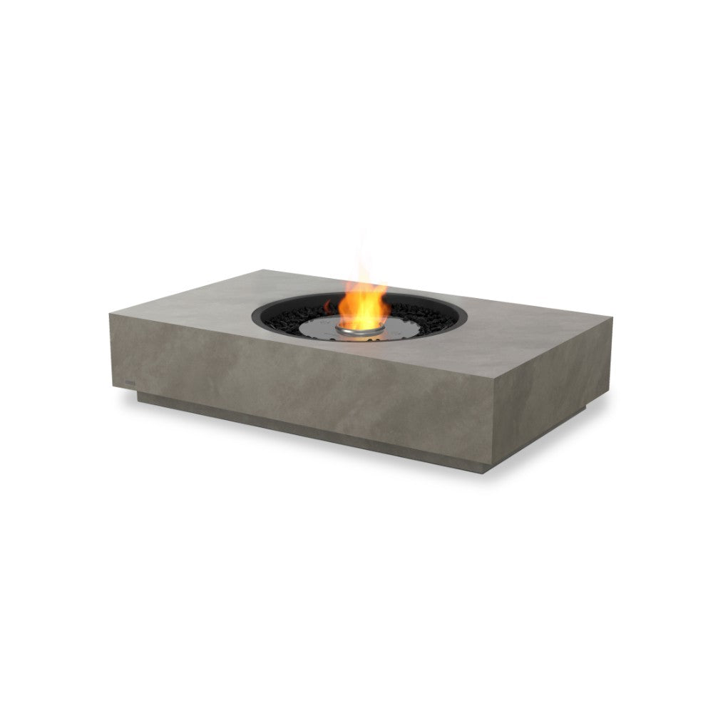 EcoSmart Fire Martini 50 Fire Pit Table - Natural / Stainless Steel Burner